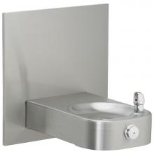 Elkay EHWM14C - Slimline Soft Sides Heavy Duty Single Fountain, Non-Filtered Non-Refrigerated Stainless