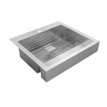 Elkay ELDSSF30279DBG - 16 Gauge Stainless Steel 29.88'' x 27.25'' x 9.63'' Single Bowl Farm