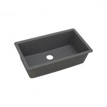 Elkay ELGRU13322GY0 - Quartz Classic 33'' x 18-7/16'' x 9-7/16'' Single Bowl Undermount Si