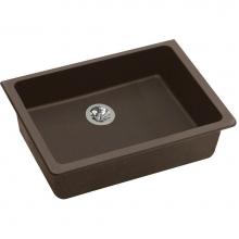 Elkay ELGUAD2519PDMC0 - Quartz Classic 25'' x 18-1/2'' x 5-1/2'' Undermount ADA Sink with Pe