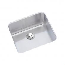 Elkay ELUH1212PD - 18 Gauge Stainless Steel 14.5'' x 14.5'' x 7'' Single Bowl Undermoun