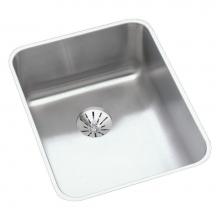 Elkay ELUH1418PD - 18 Gauge Stainless Steel 16.5'' x 20.5'' x 7.875'' Single Bowl Under
