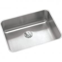 Elkay ELUH2115PD - 18 Gauge Stainless Steel 23.5'' x 18.25'' x 7.5'' Single Bowl Underm