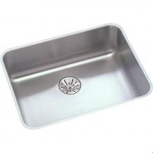Elkay ELUHAD191655PD - 18 Gauge Stainless Steel 21.5'' x 18.5'' x 5.375'' Single Bowl Under