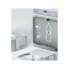 Elkay EZWS-EDFP217K - ezH2O Bottle Filling Station and Integral Soft Sides Fountain, Non-Filtered Non-Refrigerated Stain