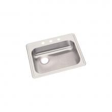 Elkay GE12521L1 - Dayton Stainless Steel 25'' x 21-1/4'' x 5-3/8'', 1-Hole Single Bowl