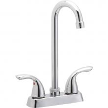Elkay LK2477CR - Everyday Bar Deck Mount Faucet and Lever Handles Chrome