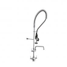 Elkay LK543AF08LC - DUAL LVR FAUCET-PRE RINSE-LF