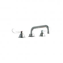 Elkay LK800TS08T4 - DECK MNT WS, TUBE 8IN SPT, 1PC WRIST BLD HNDL, 4IN