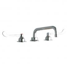 Elkay LK800TS08T6 - DECK MNT WS, TUBE 8IN SPT, 1PC WRIST BLD HNDL, 6IN