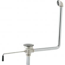 Elkay LK87RT - 3-1/2'' Drain Fitting Rotary Lever Operated with Overflow