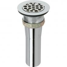 Elkay LK9 - Drain Fitting Type 304 Stainless Steel Body, Grid Strainer and Brass Tailpiece