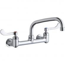 Elkay LK940AT08T4H - WALL MNT 8IN, AT 8IN SPT, 1PC WRIST BLD HNDL, 4IN, 1/2IN HW