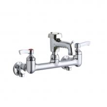 Elkay LK940BP03L2S - WALL MNT 8IN, BUCKET HK POL 3IN SPT, LVR HNDL, 2IN, SHUT OFF