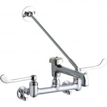 Elkay LK940BP07T6S - WALL MNT 8IN, BUCKET HK POL 7IN SPT, 1PC WRIST BLD HNDL, 6IN