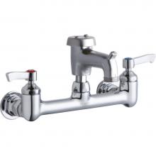 Elkay LK940BR03L2H - WALL MNT 8IN, BUCKET HK 3IN SPT ROUGH, LVR HNDL, 2IN, 1/2IN
