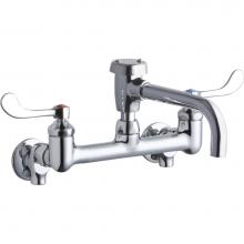 Elkay LK940VS07T4S - WALL MNT 8IN, VENTED 7IN SPT, 1PC WRIST BLD HNDL, 4IN, SHUT