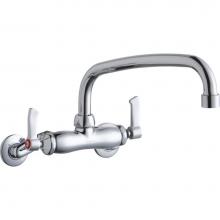 Elkay LK945AT10L2T - WALL MNT 4IN, AT 10IN SPT, LVR HNDL, 2IN, 2IN HW