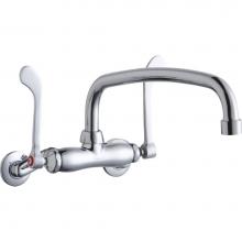 Elkay LK945AT12T6T - WALL MNT 4IN, AT 12IN SPT, 1PC WRIST BLD HNDL, 6IN, 2IN HW