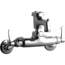 Elkay LK945BP03L2T - WALL MNT 4IN, BUCKET HK POL 3IN SPT, LVR HNDL, 2IN, 2IN HW