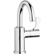 Elkay LKD20858C - Single Hole 8-5/8'' Deck Mount Faucet with Gooseneck Spout Lever Handle on Right Side Ch