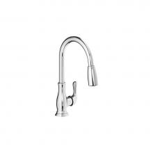 Elkay LKEC2041CR - Explore Single Hole Kitchen Faucet with Pull-down Spray and Forward Only Lever Handle, Chrome