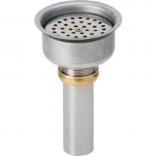 Elkay LKPDVR18B - Perfect Drain Chrome Plated Brass Body, Vandal-resistant Strainer and LKADOS Tailpiece