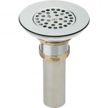 Elkay LKVR18 - 3-1/2''Drain Nickel Plated Brass Body, Vandal-resistant Strainer and Tailpiece