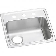 Elkay LRAD191855L1 - Lustertone Classic Stainless Steel 19'' x 18'' x 5-1/2'', Single Bow