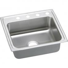 Elkay LRADQ2521501 - 18 Gauge Stainless Steel 25'' x 21.25'' x 5'' Single Bowl Drop-in Ki