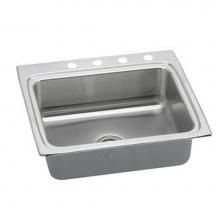 Elkay LRQ25220 - Used for Common Rtg - Replaced with LR25220; 18 Gauge Stainless Steel 25'' x 22'&ap