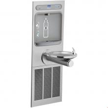 Elkay LZWS-LRPBM8K - ezH2O Bottle Filling Station with Integral SwirlFlo Fountain, Refrigerated Filtered Refrigerated S