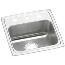 Elkay PSR17162 - 20 Gauge Stainless Steel 17'' x 16'' x 7.125'' Single Bowl Drop-in K
