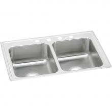 Elkay PSR33190 - Celebrity Stainless Steel 33'' x 19-1/2'' x 7-1/8'', Equal Double Bo