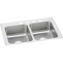 Elkay PSR33211 - Celebrity Stainless Steel 33'' x 21-1/4'' x 7-1/2'', 1-Hole Equal Do