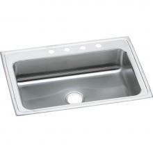 Elkay PSRS33224 - 20 Gauge Stainless Steel 33'' x 22'' x 7.25'' Single Bowl Drop-in Ki