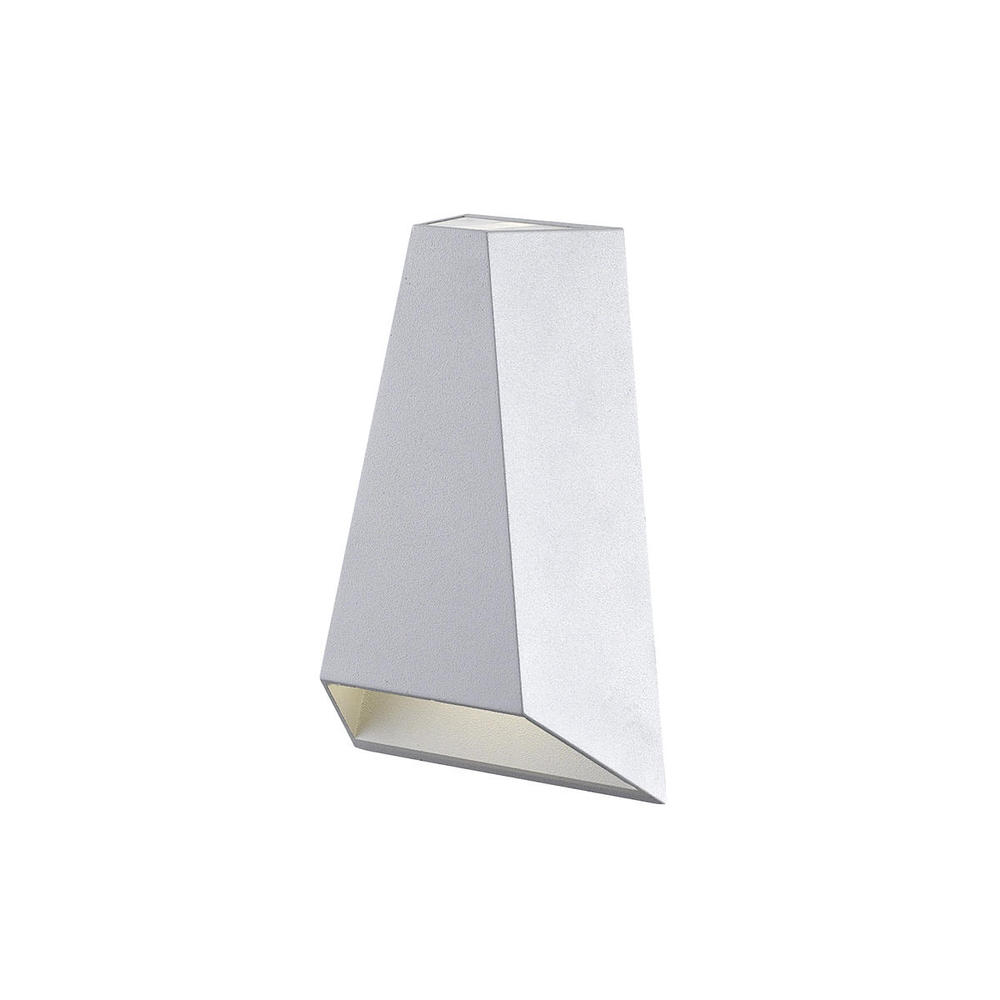 NEW - LED EXTERIOR WALL (DROTTO), WHITE, CLEAR GLS, 8W, 840LM