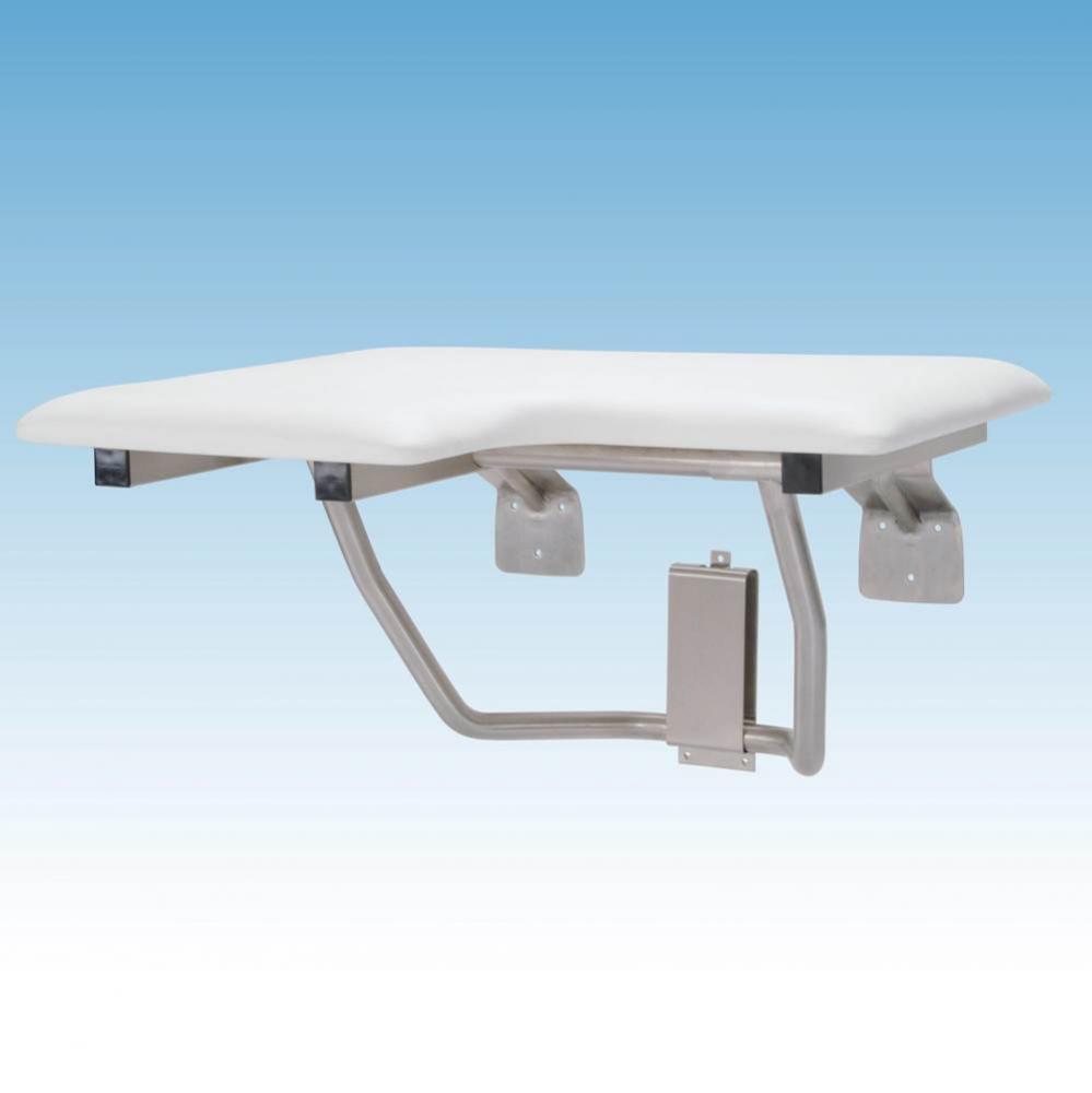 Padded Shower Seat, 26&apos;&apos;, Right Hand