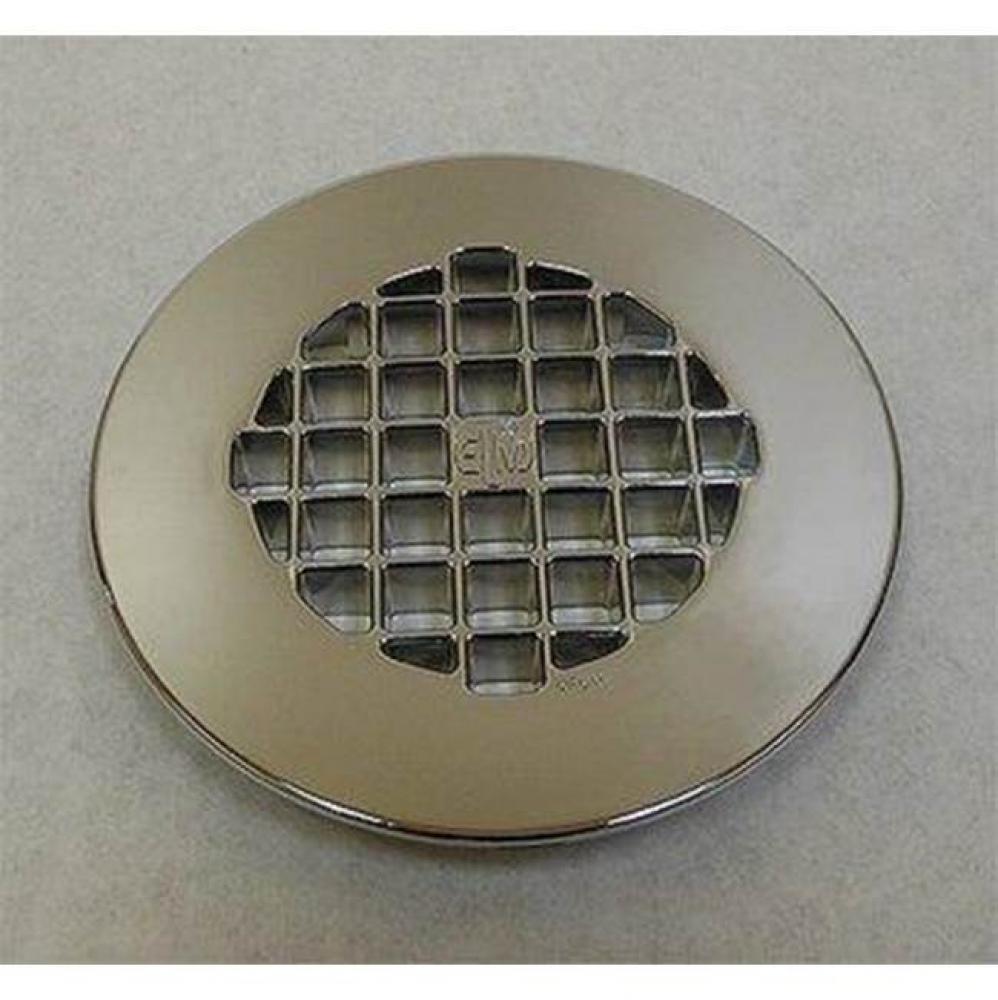 Plastic Shower Floor Strainer, Chrome