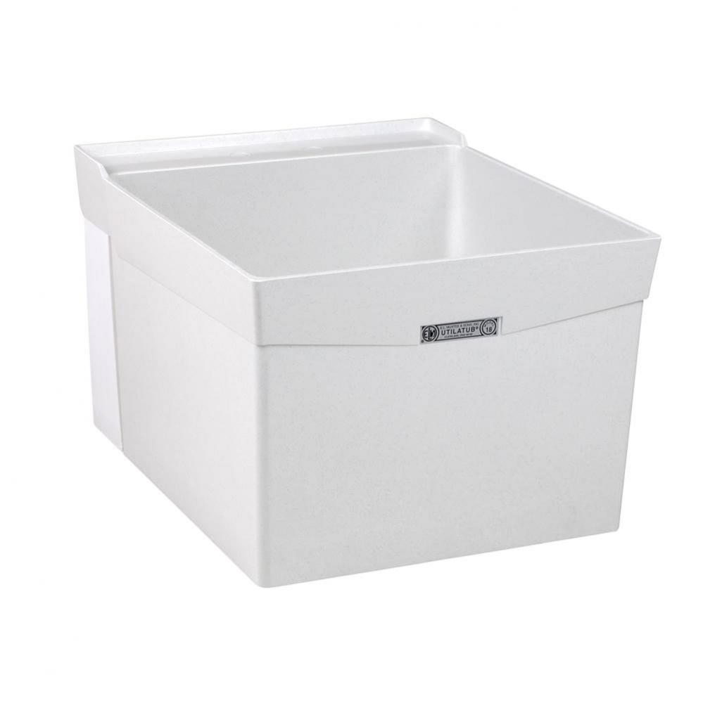 Utilatub Laundry Tub, Wall Mount