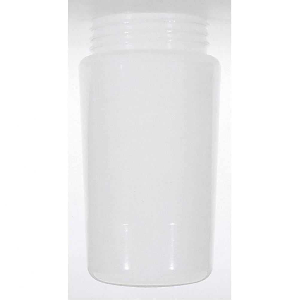 White Lexan 3-11/64 Threaded 6-1/4&apos;&apos;