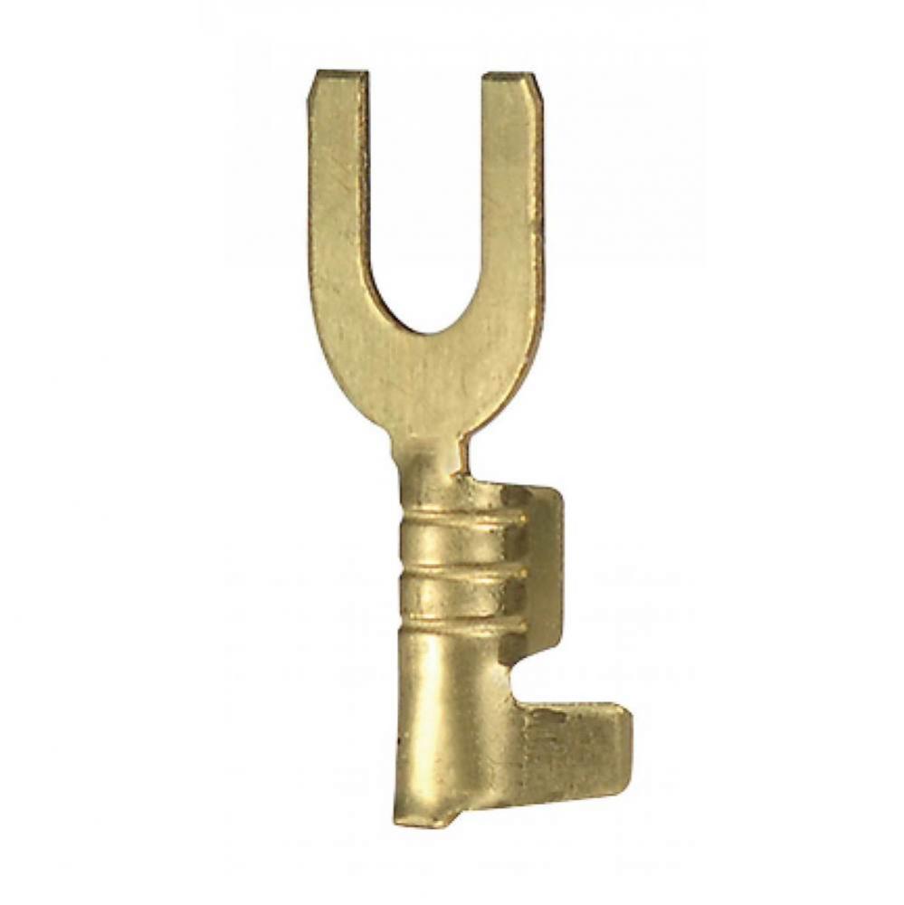 U Shape Brass Plated Spade
