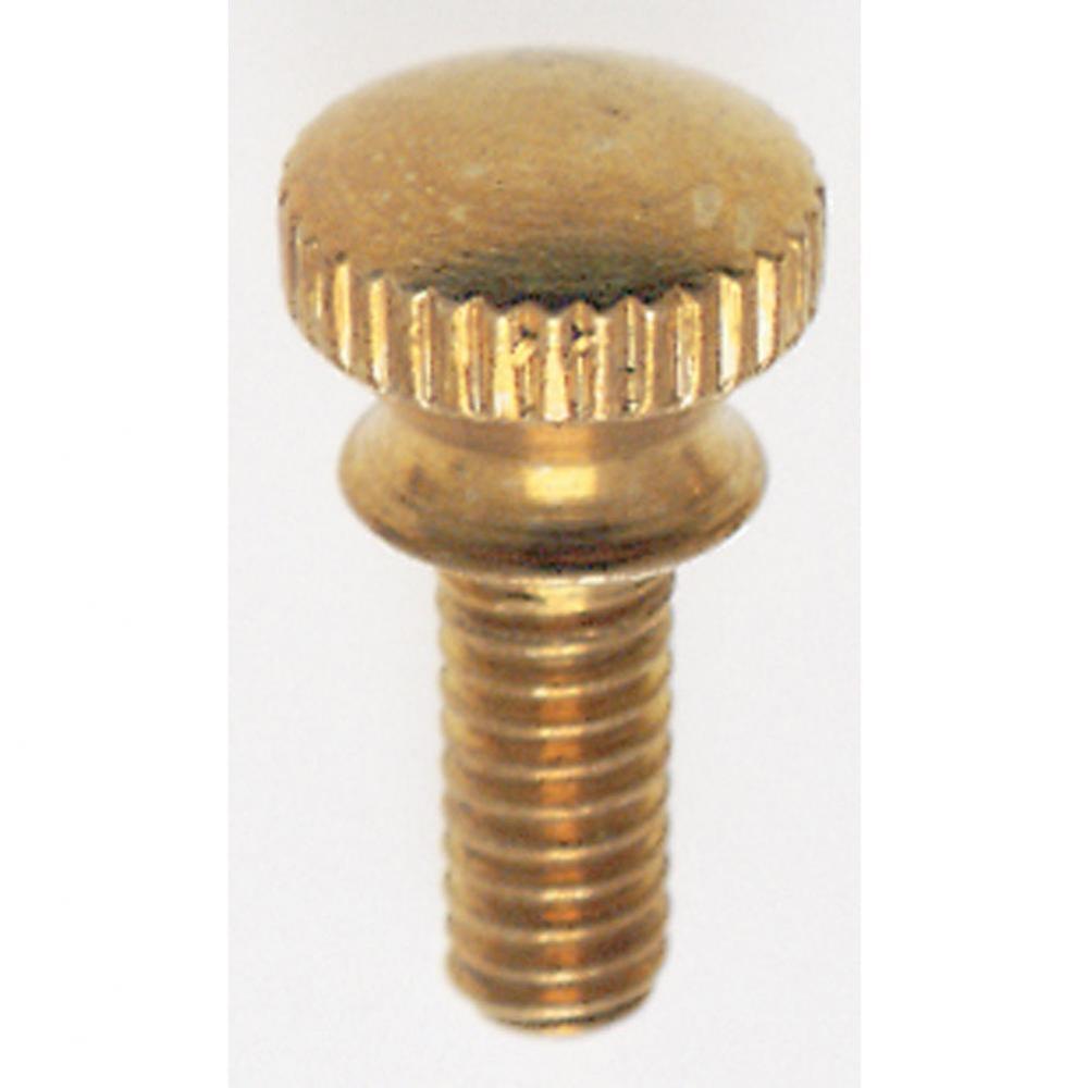 8/32x3/8 Brass Thumb Screw B/L