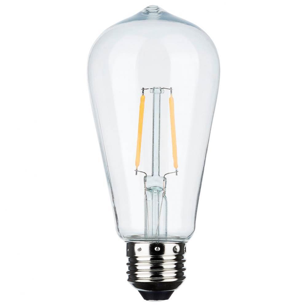 2W/LED/ST19/822/120V/2PK
