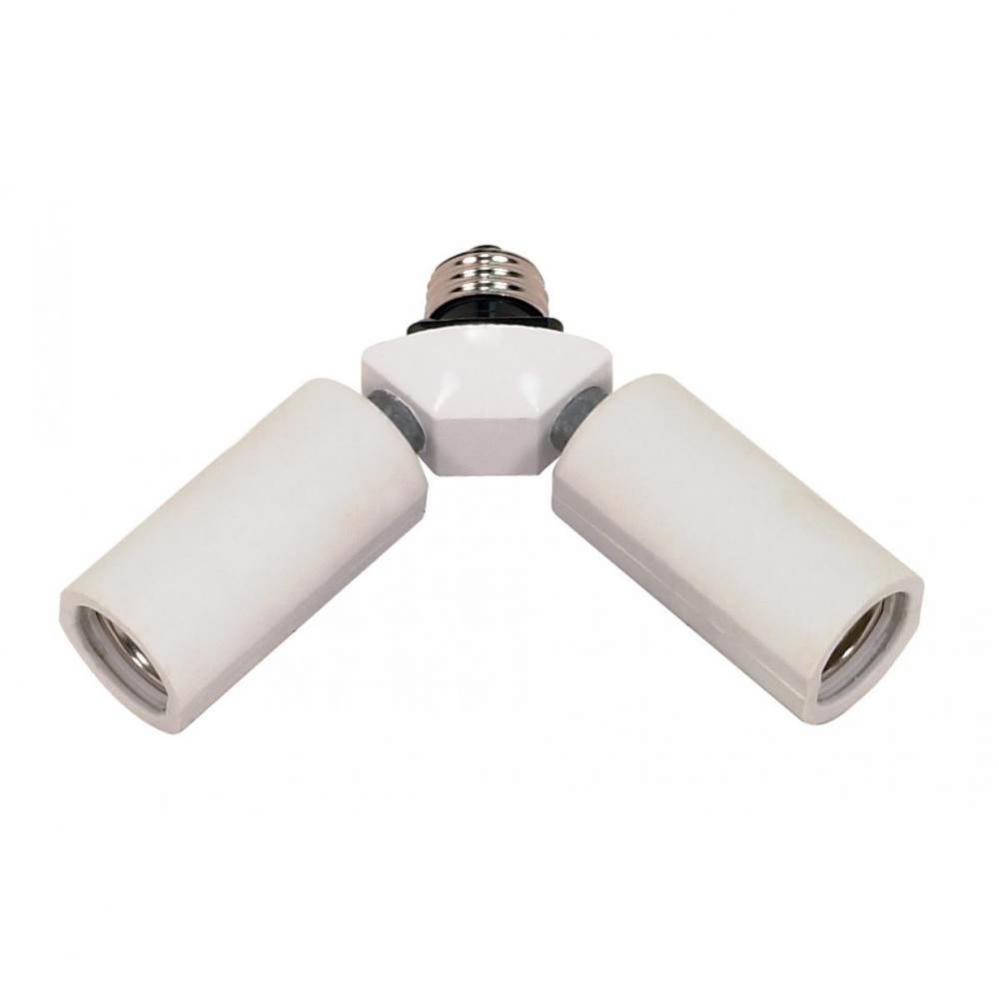 Single To Twin Socket Adapter