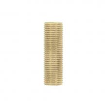 Satco 90-5008 - 1/8 IP x 1'' Nipple Yellow Zinc Plated