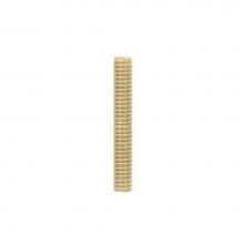 Satco 90-5088 - 1/8 IP x 11'' Nipple Yellow Zinc Plated