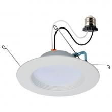 Satco S11801R1 - 9WLED/RDL/5-6/5CCT-SEL/RD
