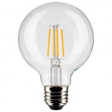 Satco S21243 - 4.5G25/LED/CL/930/120V/2PK