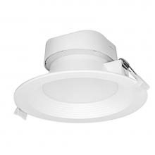 Satco S39028 - 9 W LED Direct Wire Downlight, 5-6'', 4000K, 120 V, Dimmable
